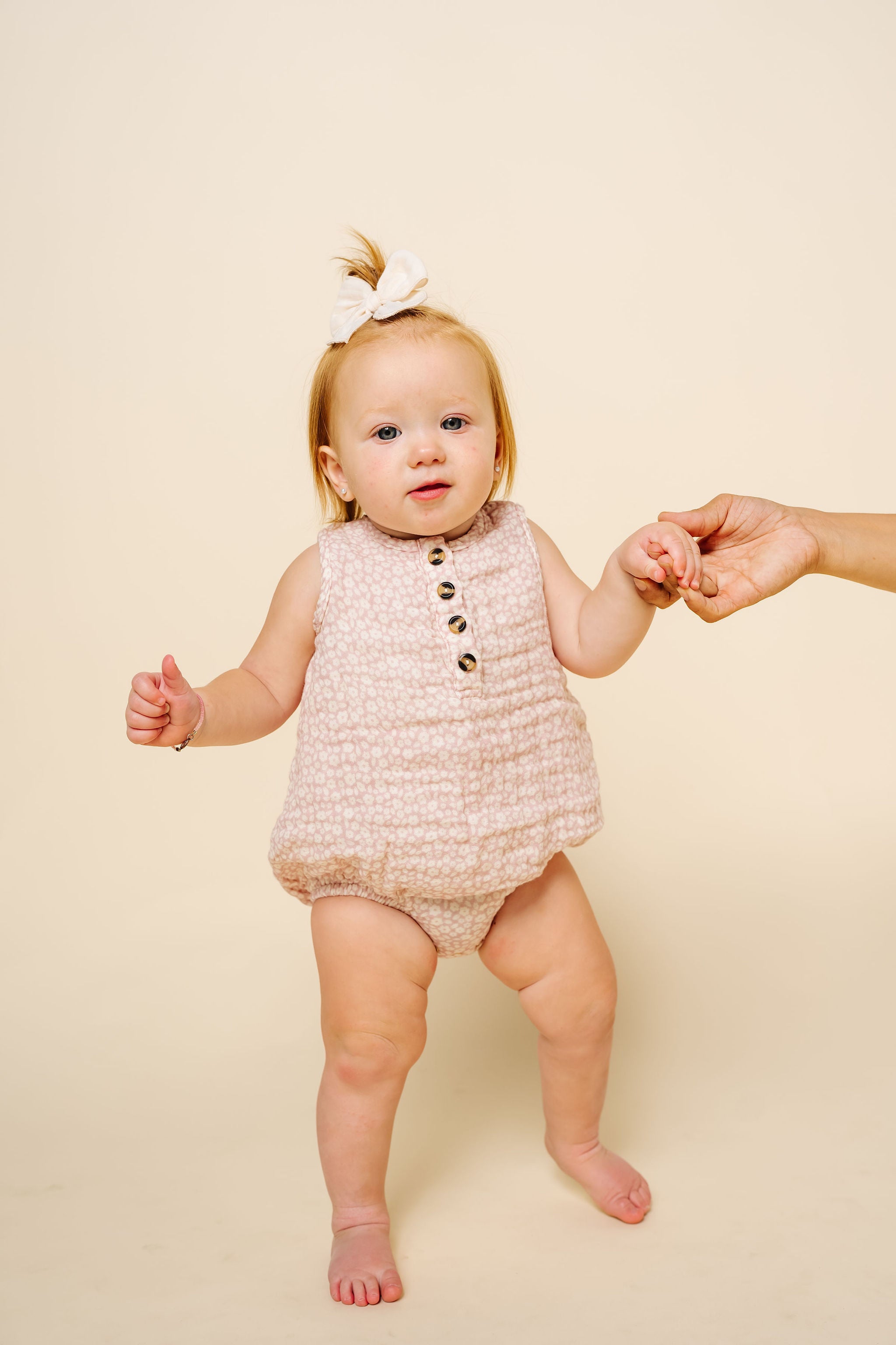 Cloud Muslin™ Bubble Romper - Flora