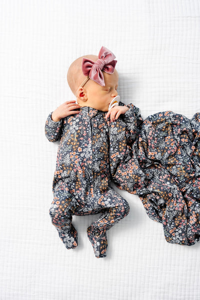 Bea Zipper Footies