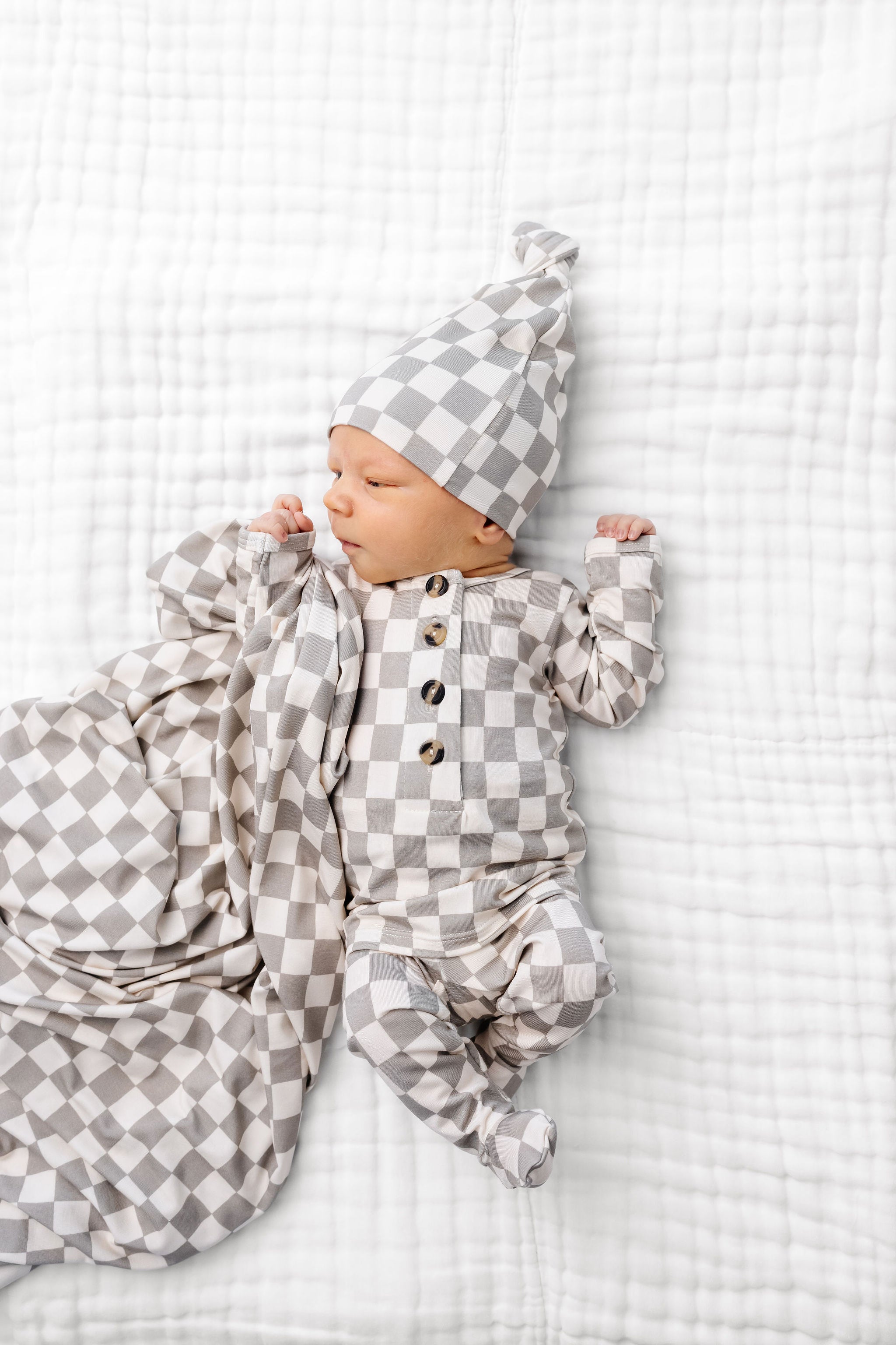 Palmer Newborn Hat Bundle (Top + Bottom)