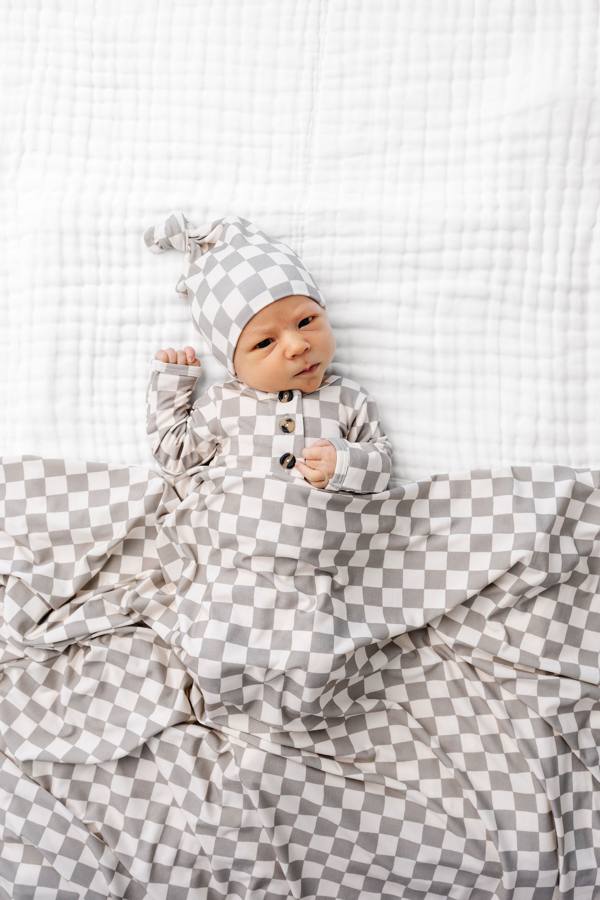 Palmer Newborn Hat Bundle (Top + Bottom)