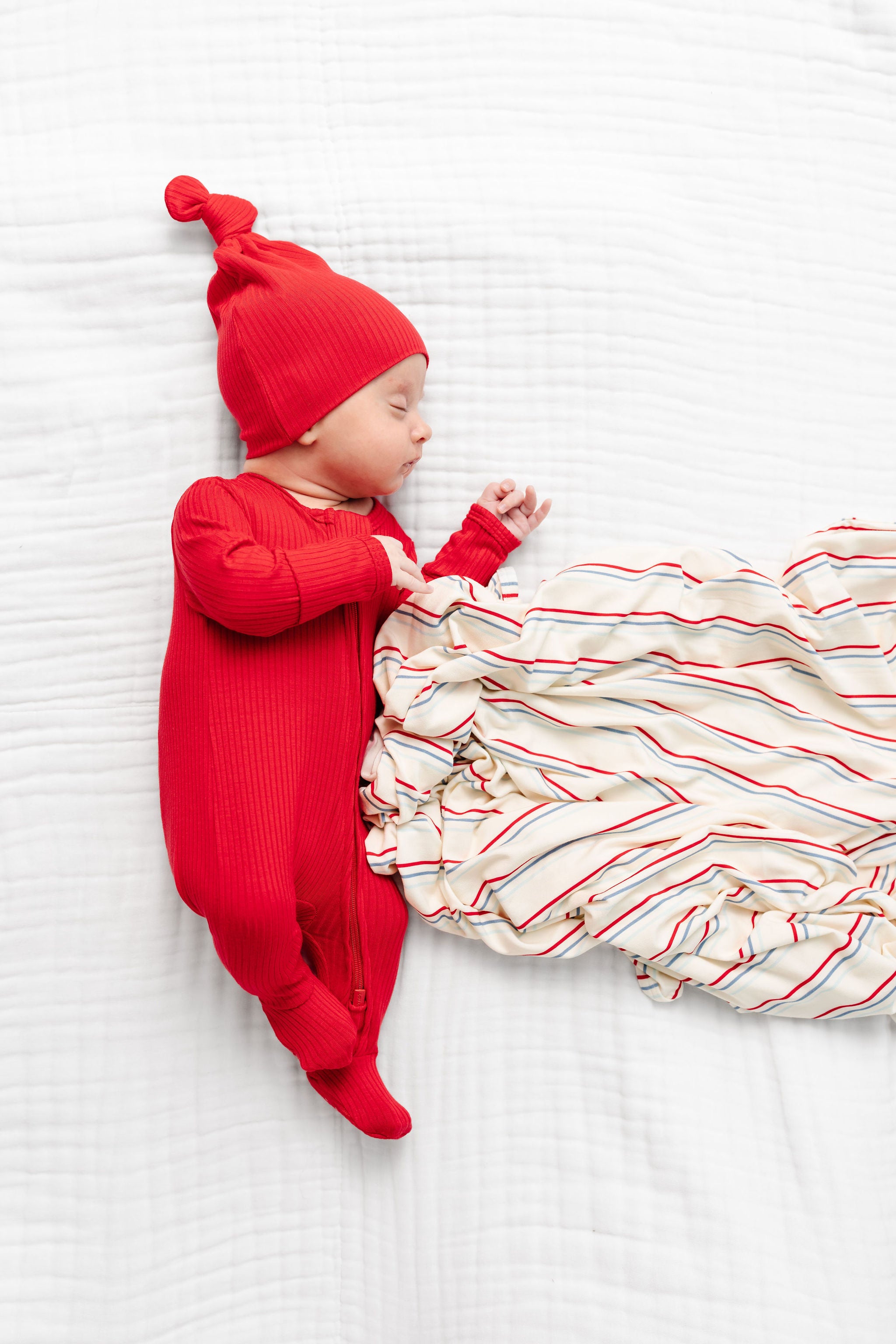 Sterling Ribbed Zipper Footies