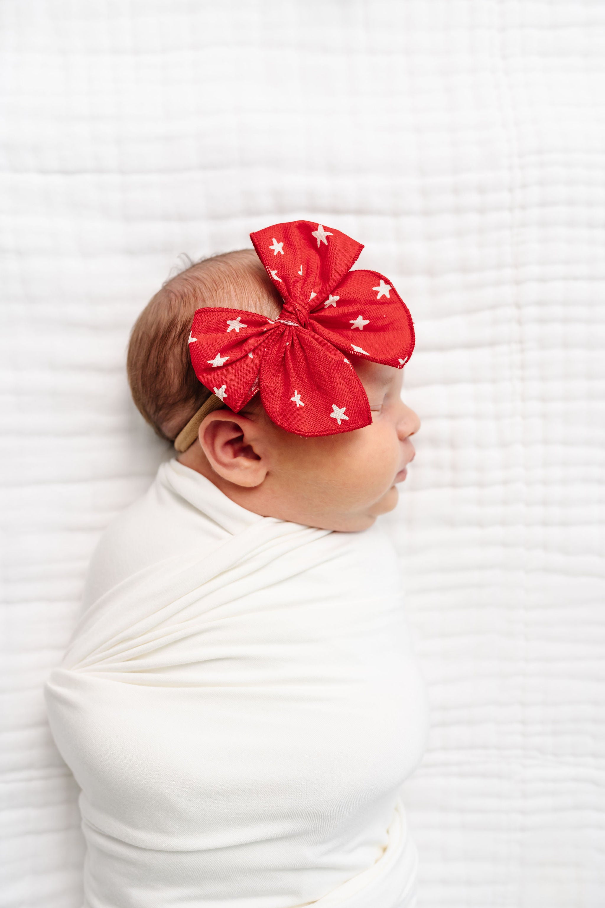 Heirloom Bow - Red Star Headband