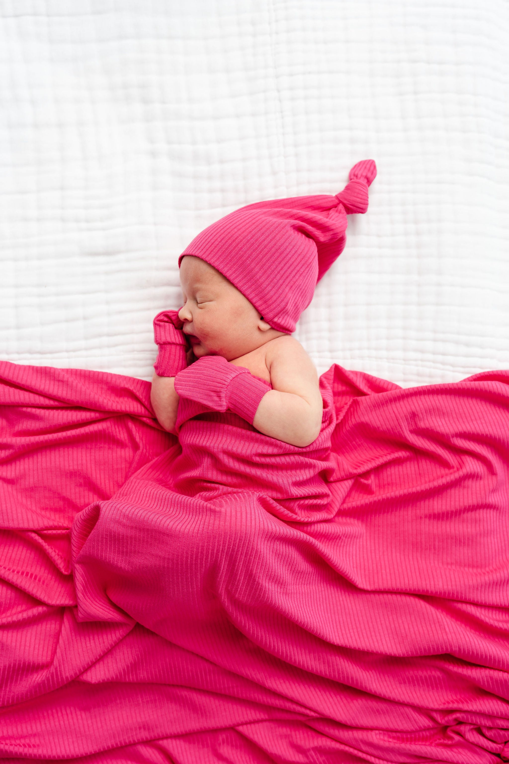 Barbie Ribbed Swaddle Blanket