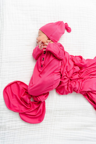 Barbie Ribbed Knotted Gown