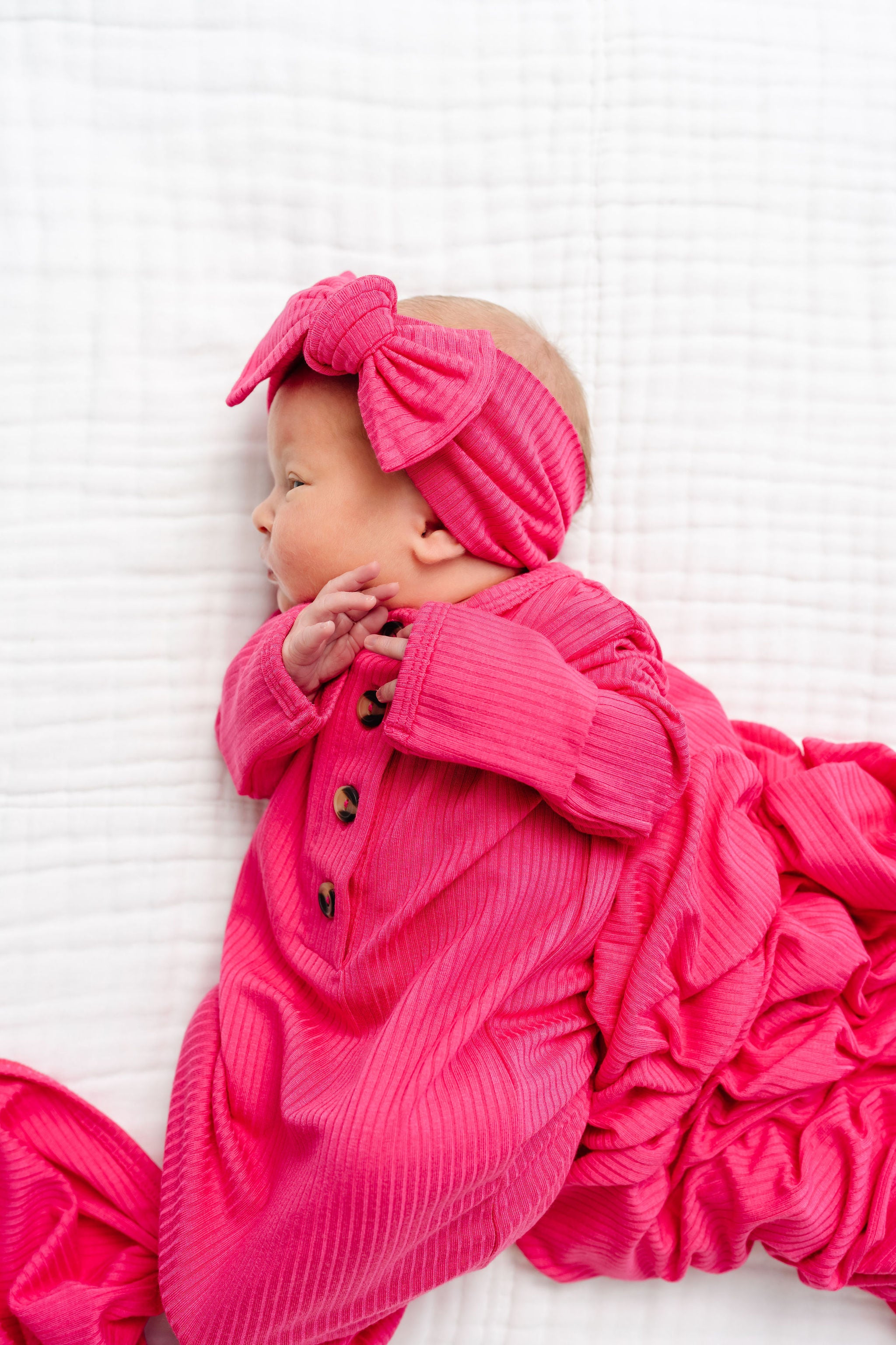 Barbie Ribbed Knotted Gown