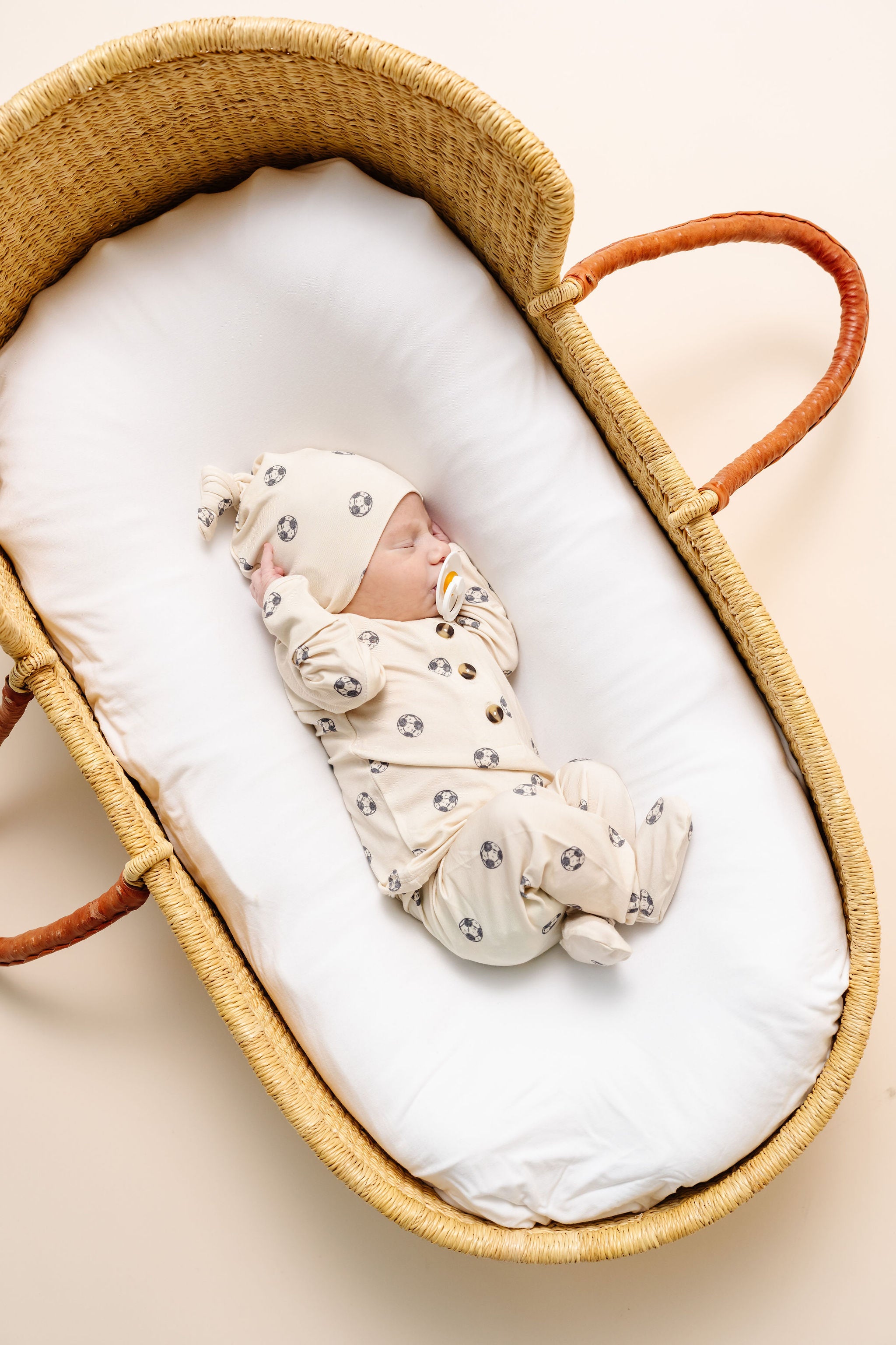 Beckham Newborn Hat Bundle (Top + Bottom)
