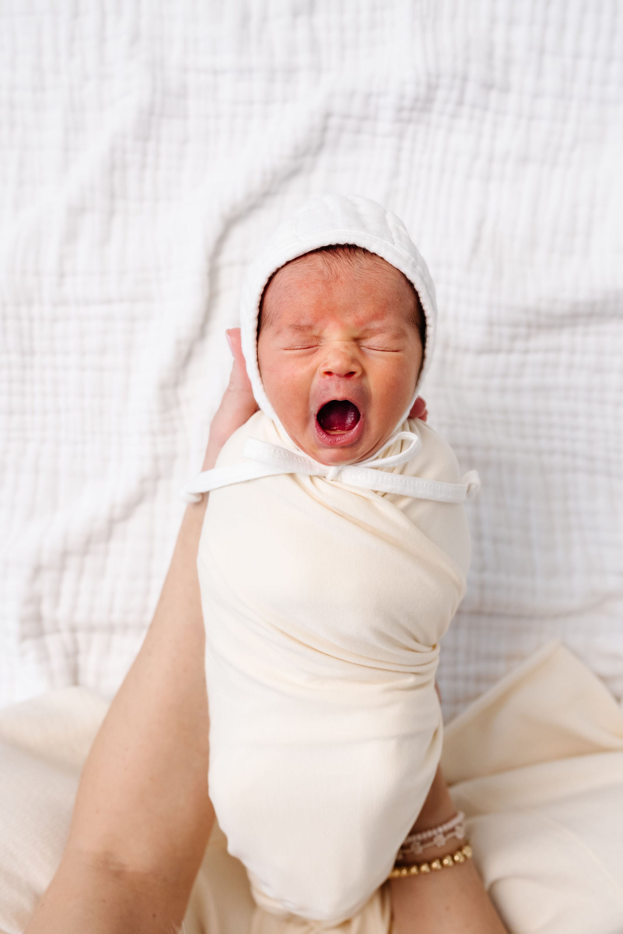 Cloud Muslin™ Bonnet - White