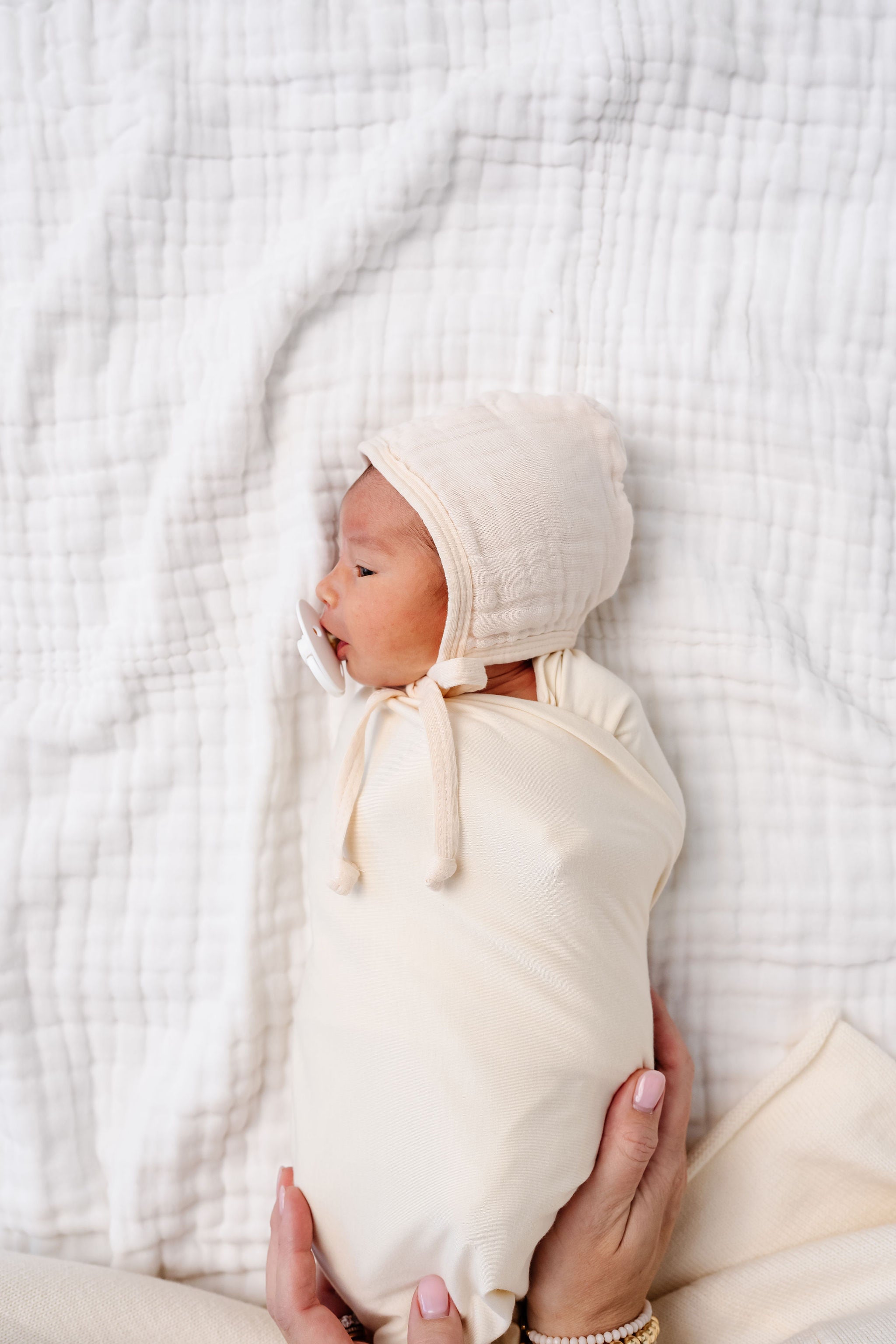 Cloud Muslin™ Bonnet - Cream