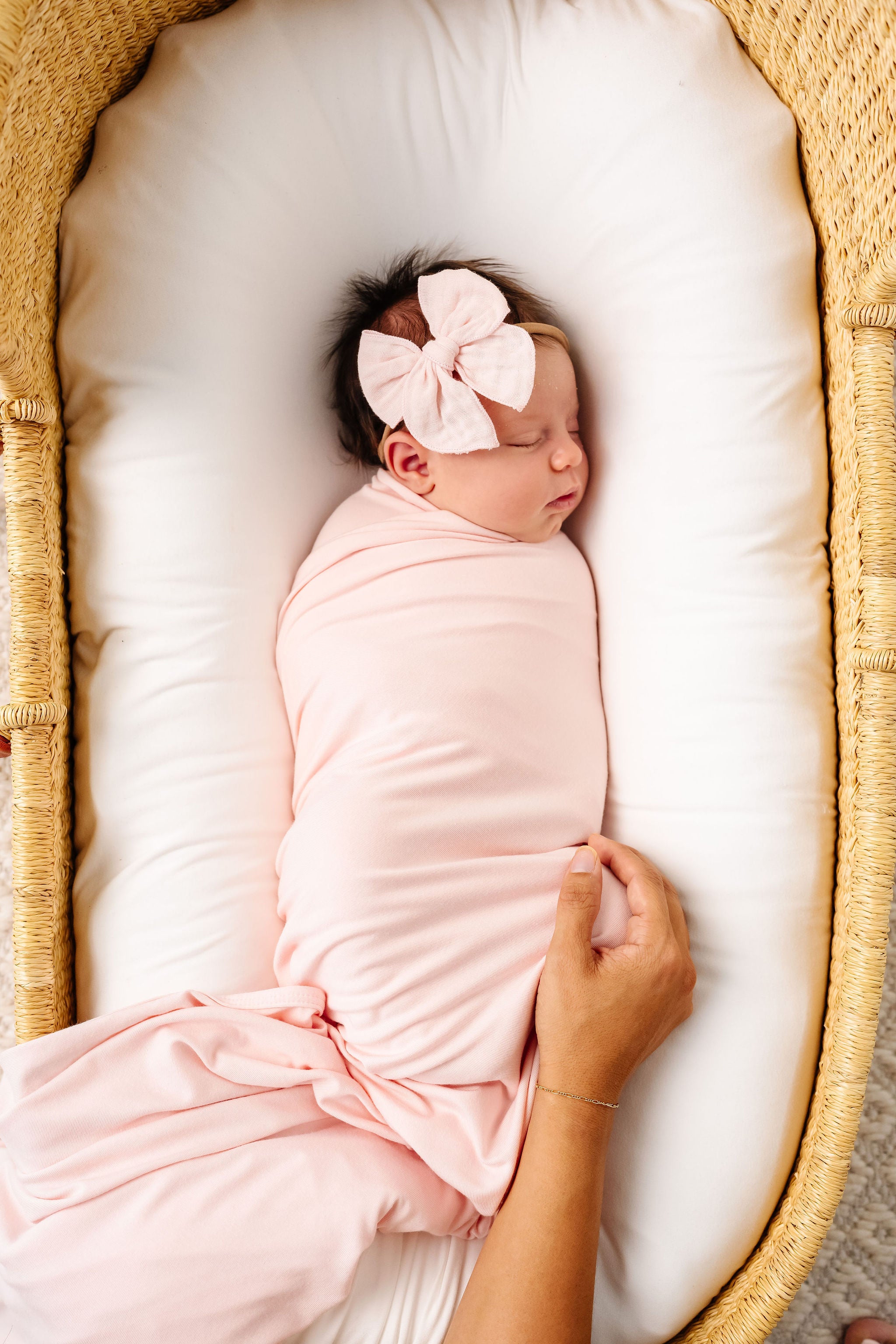 Cloud Muslin™ Heirloom Bow - Blush