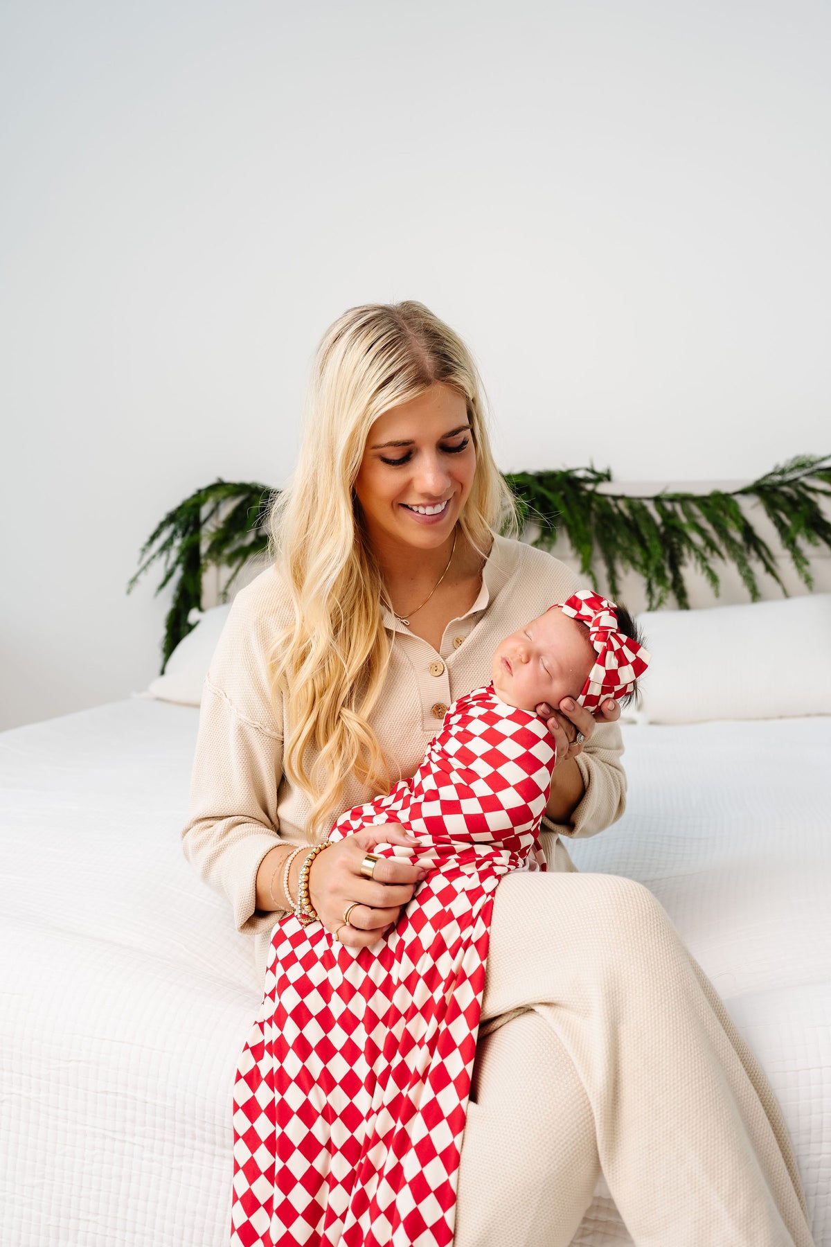 Rudy Newborn Headband Bundle + Knotted Gown