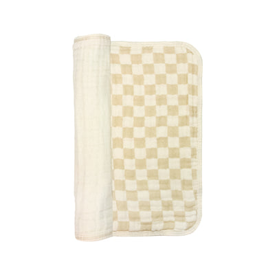 Cloud Muslin™ Burp Cloth 2 Pack - Austin/Cream