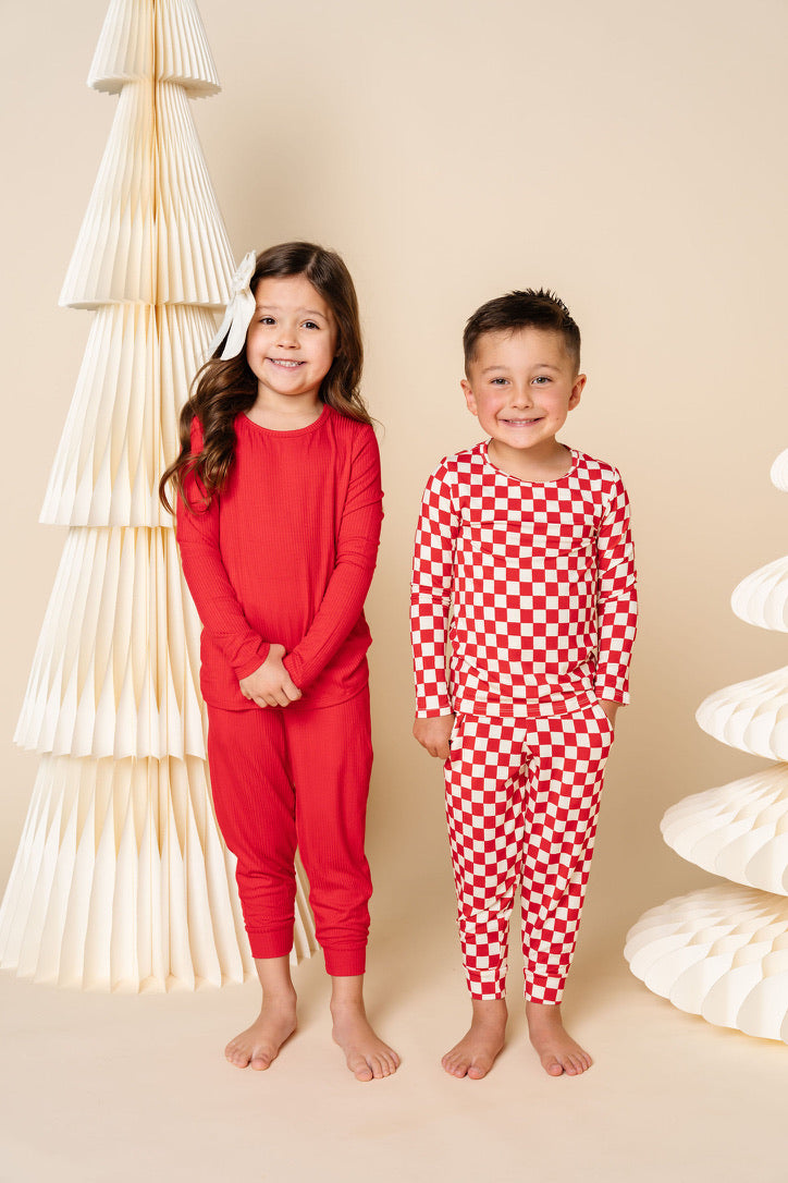 Sterling Ribbed Kids Loungewear Set