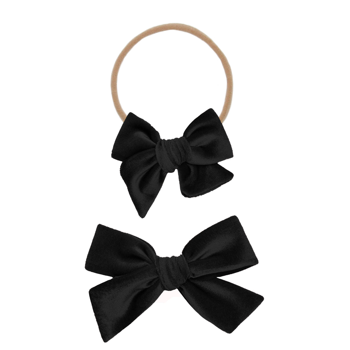 Velvet - Black Bow