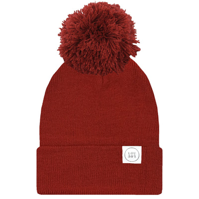 Beanie - Brick Red