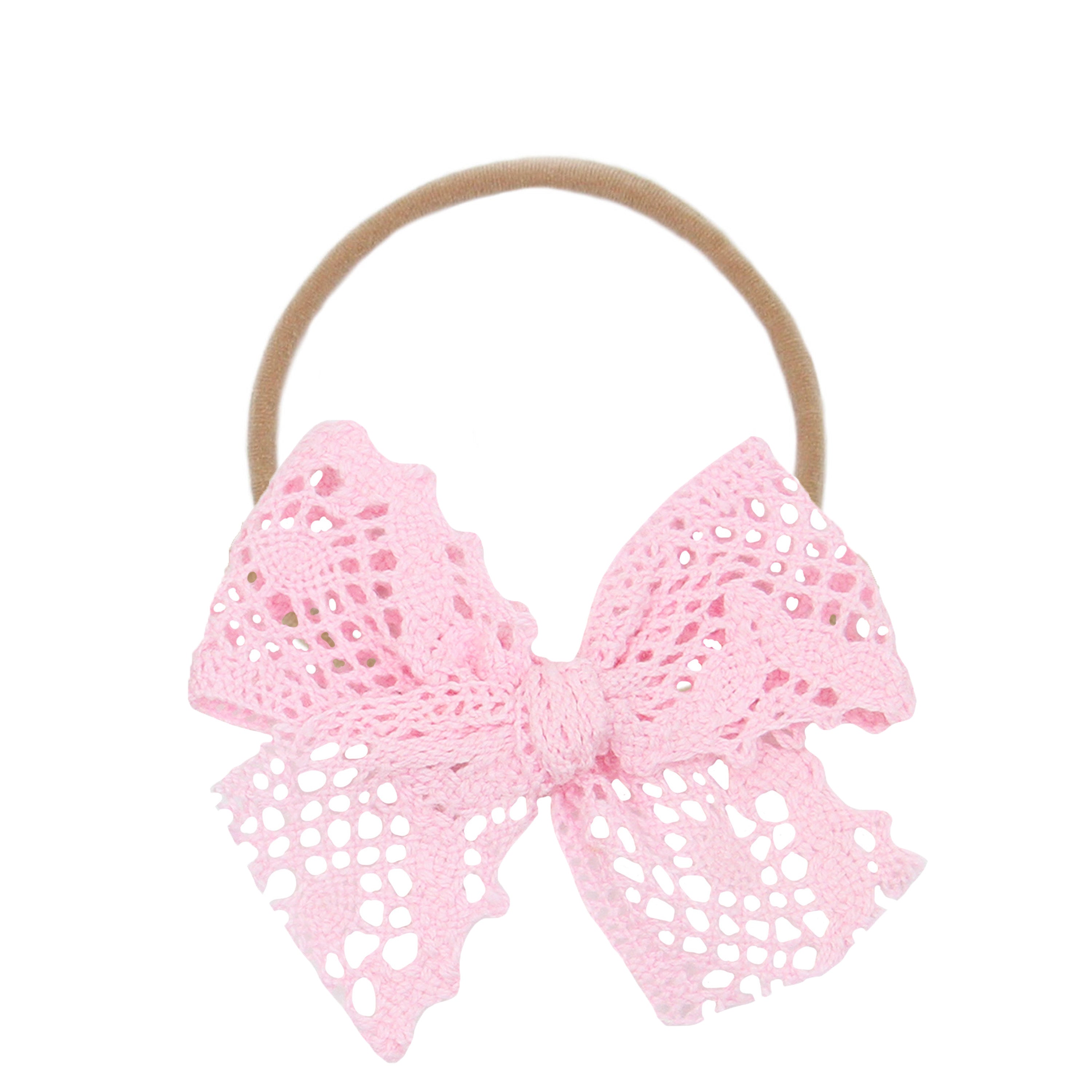 Lace Bow - Headband