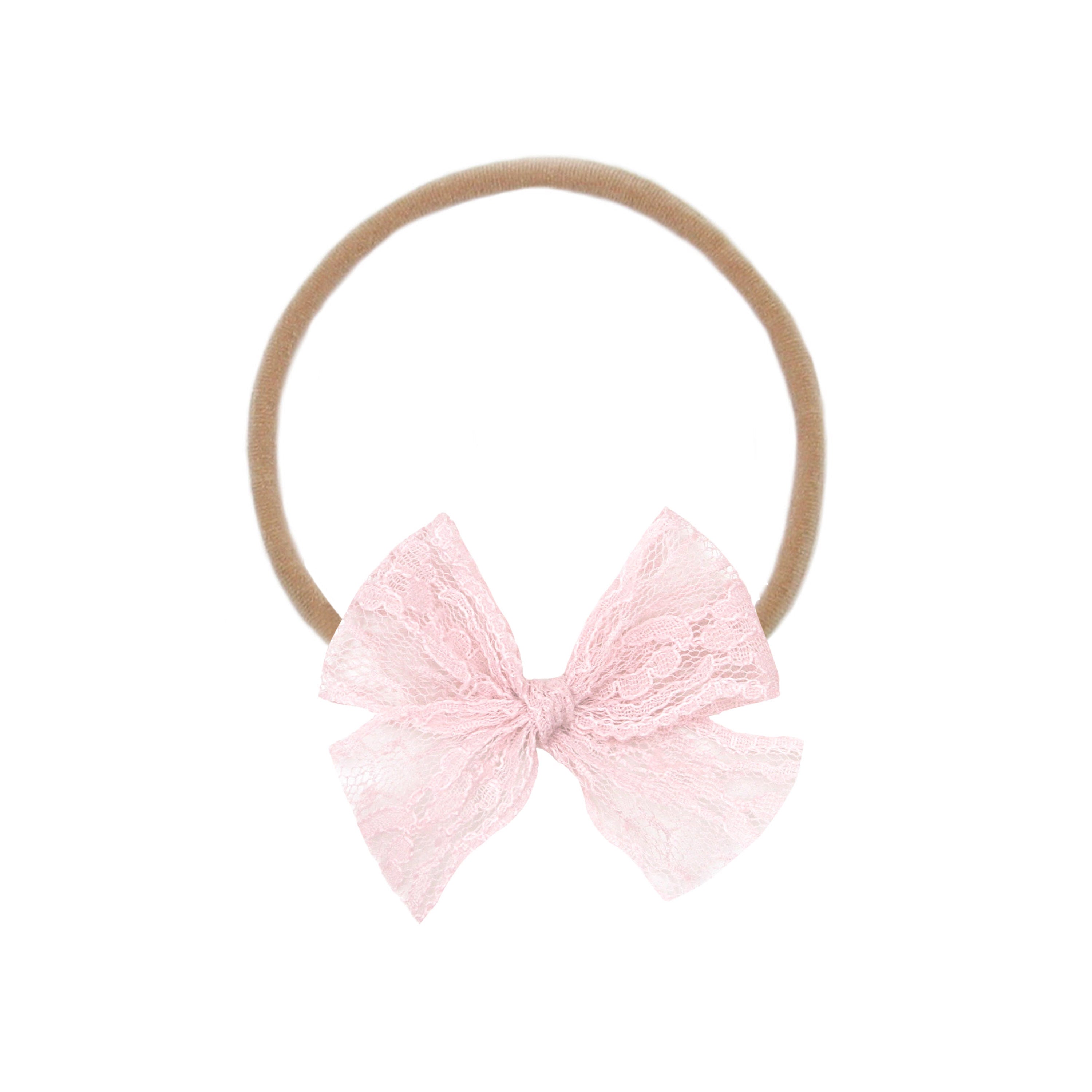 Lace Bow - Headband