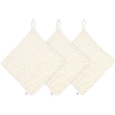 Bath - Washcloth 3 Pack - Cream