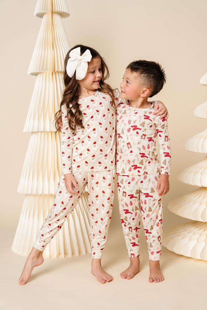 Santa Baby Kids Loungewear Set