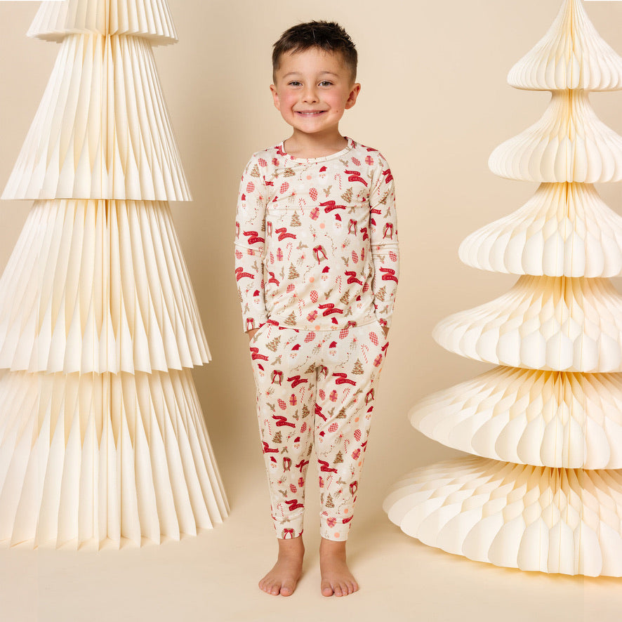 Mistletoe Kids Loungewear Set