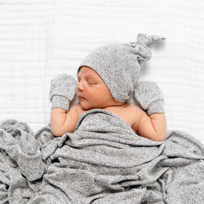 Sam Plush Knit No Scratch Mittens