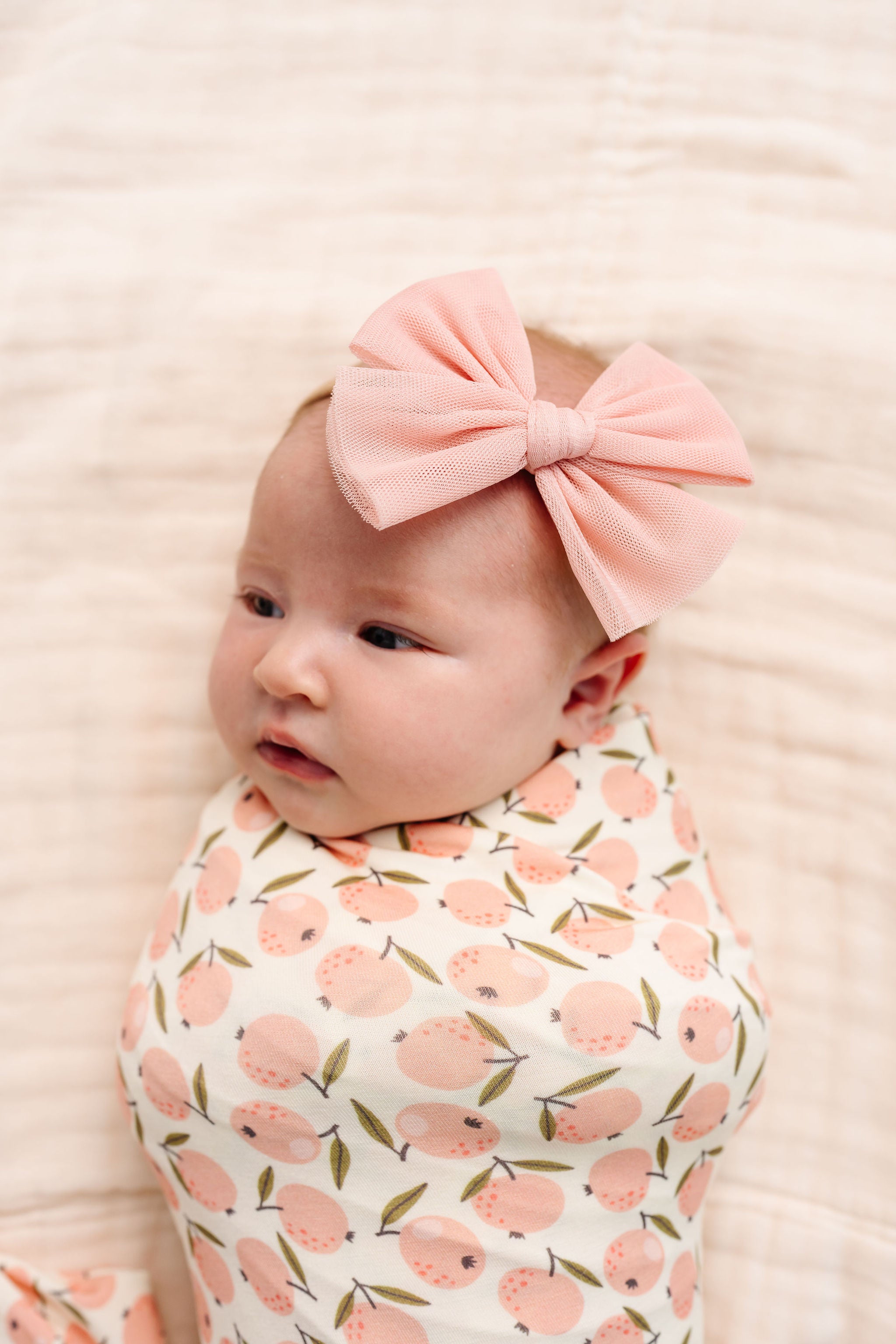 Tulle Bow - Bubblegum