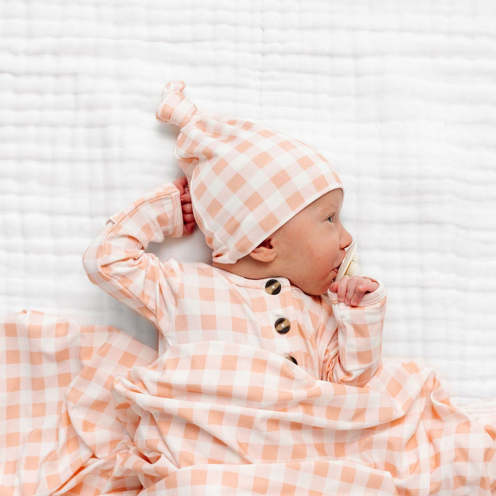 Evie Top Knot Hat
