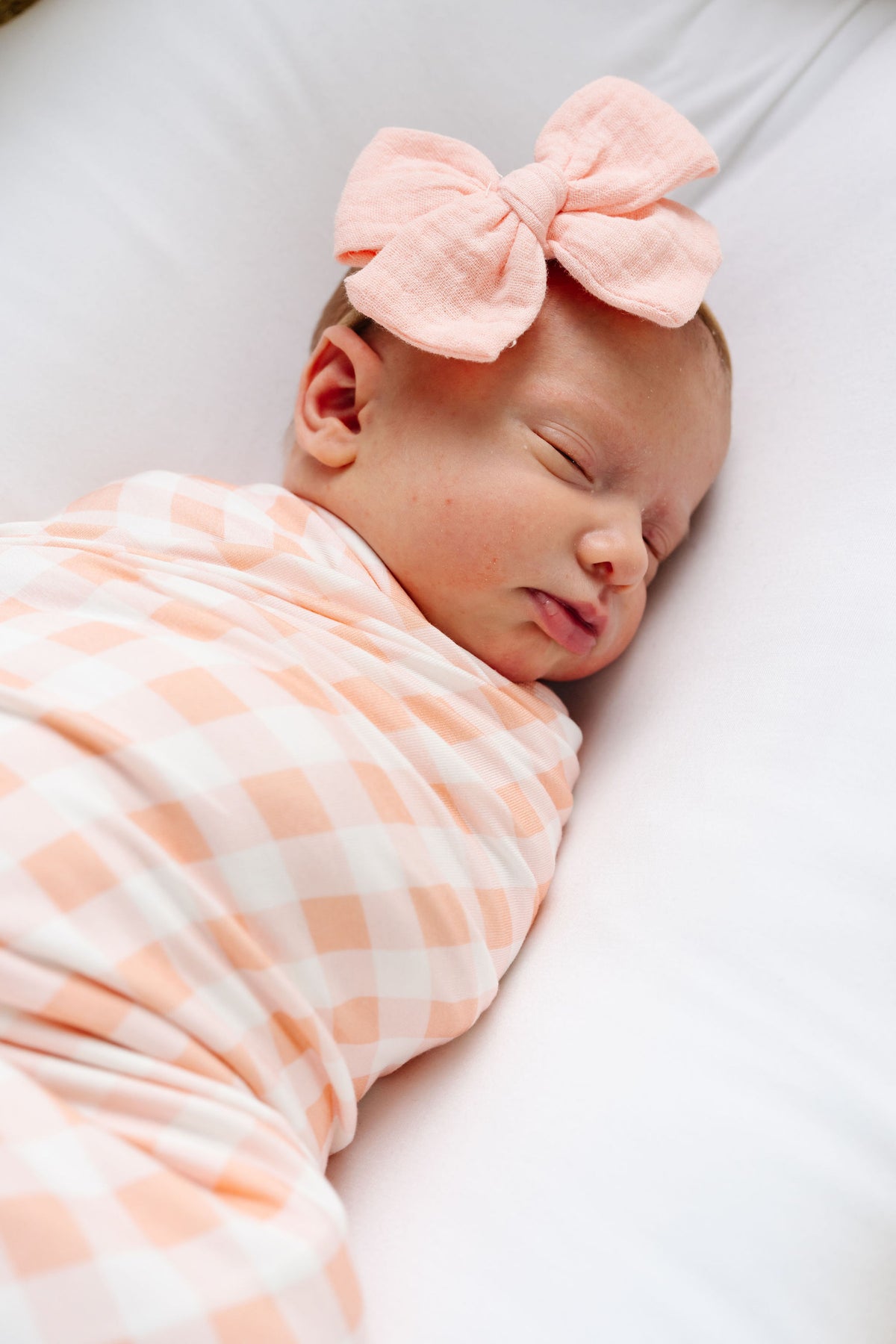 Evie Newborn Headband Bundle + Knotted Gown