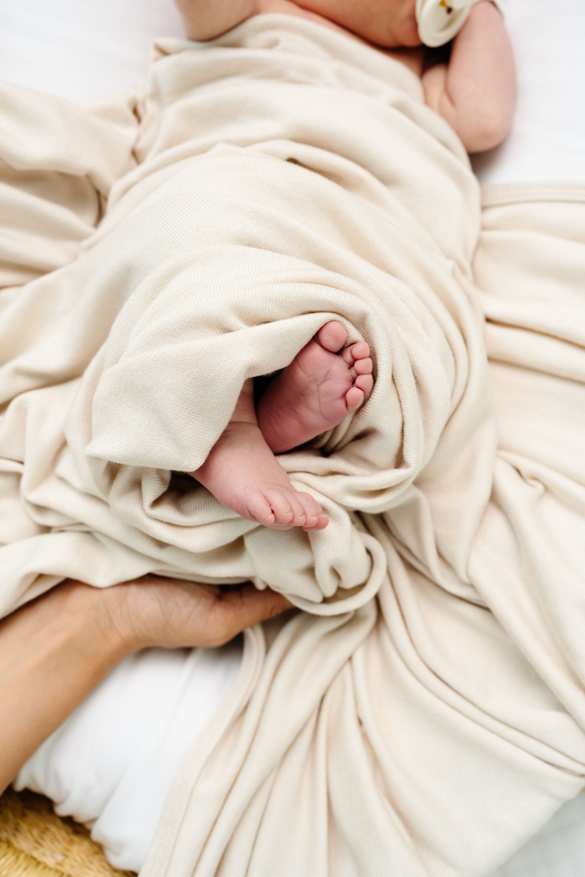 Dakota Plush Knit Zipper Footies