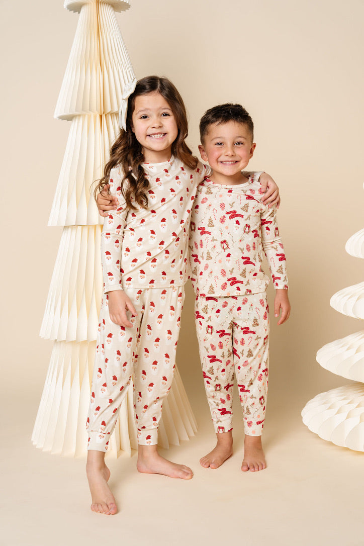 Santa Baby Kids Loungewear Set