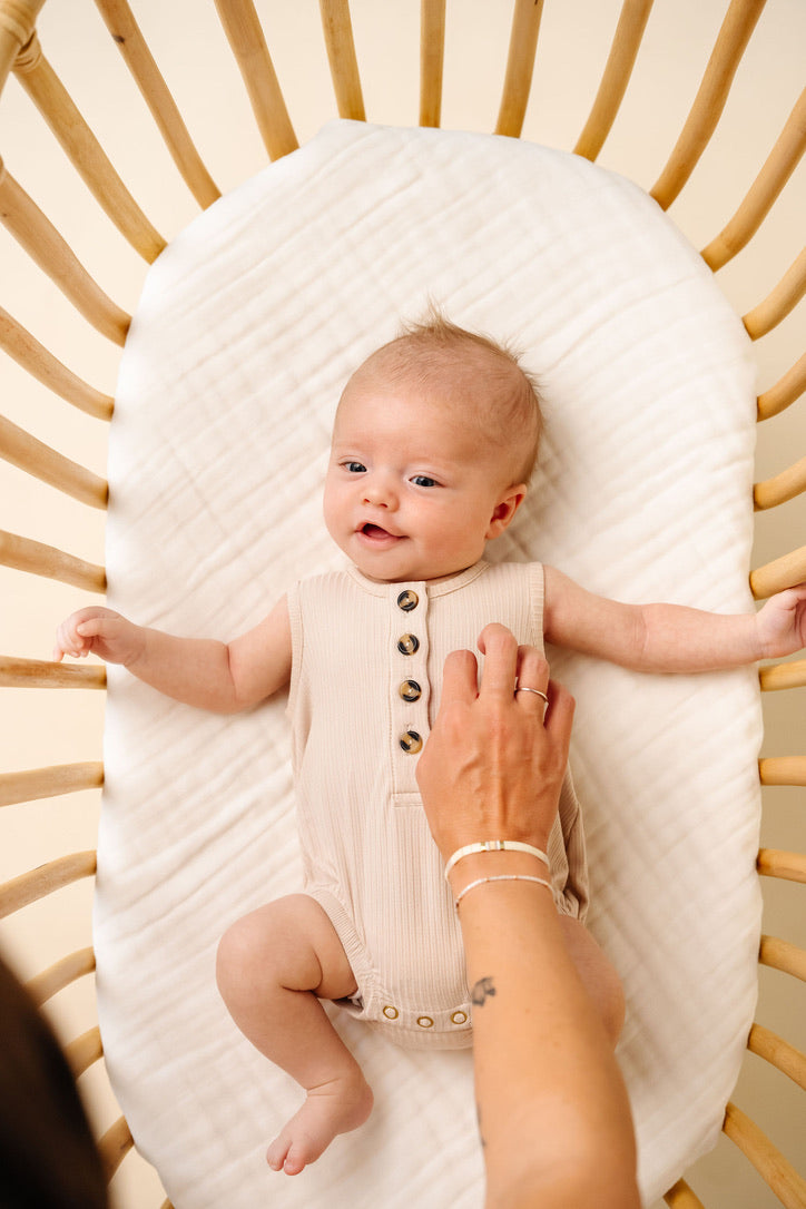 Cove Ribbed Bubble Romper
