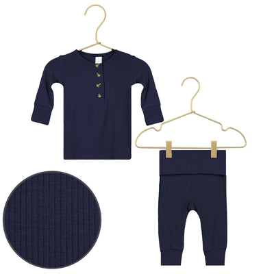 Hayden Ribbed Top + Bottoms