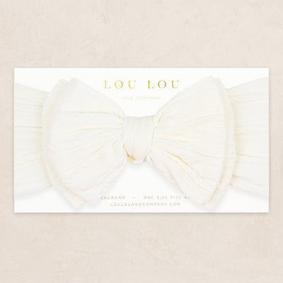 Cable Knit Headband - Ivory