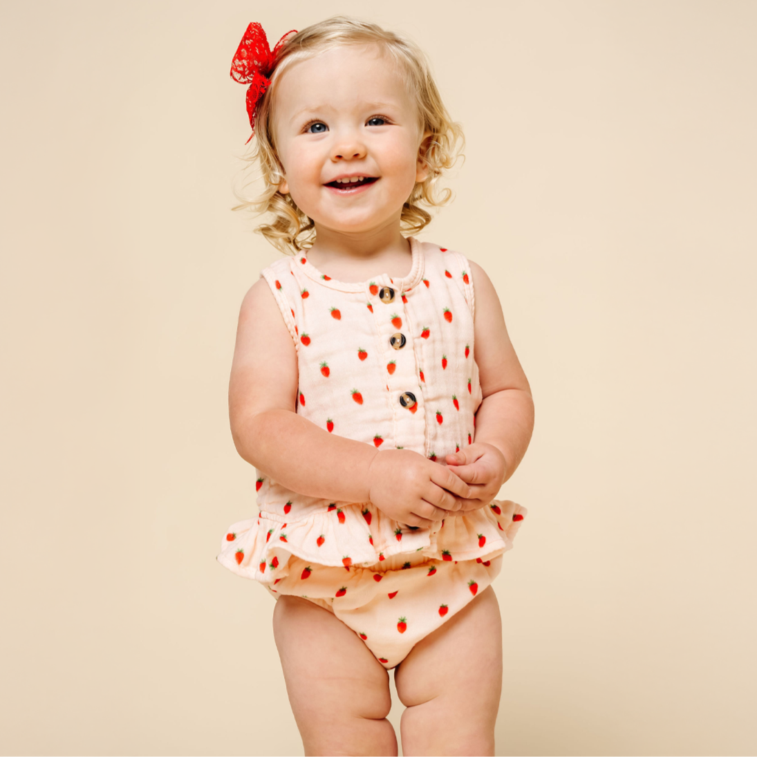 Ruffle Tank + Bloomer Set - Junie
