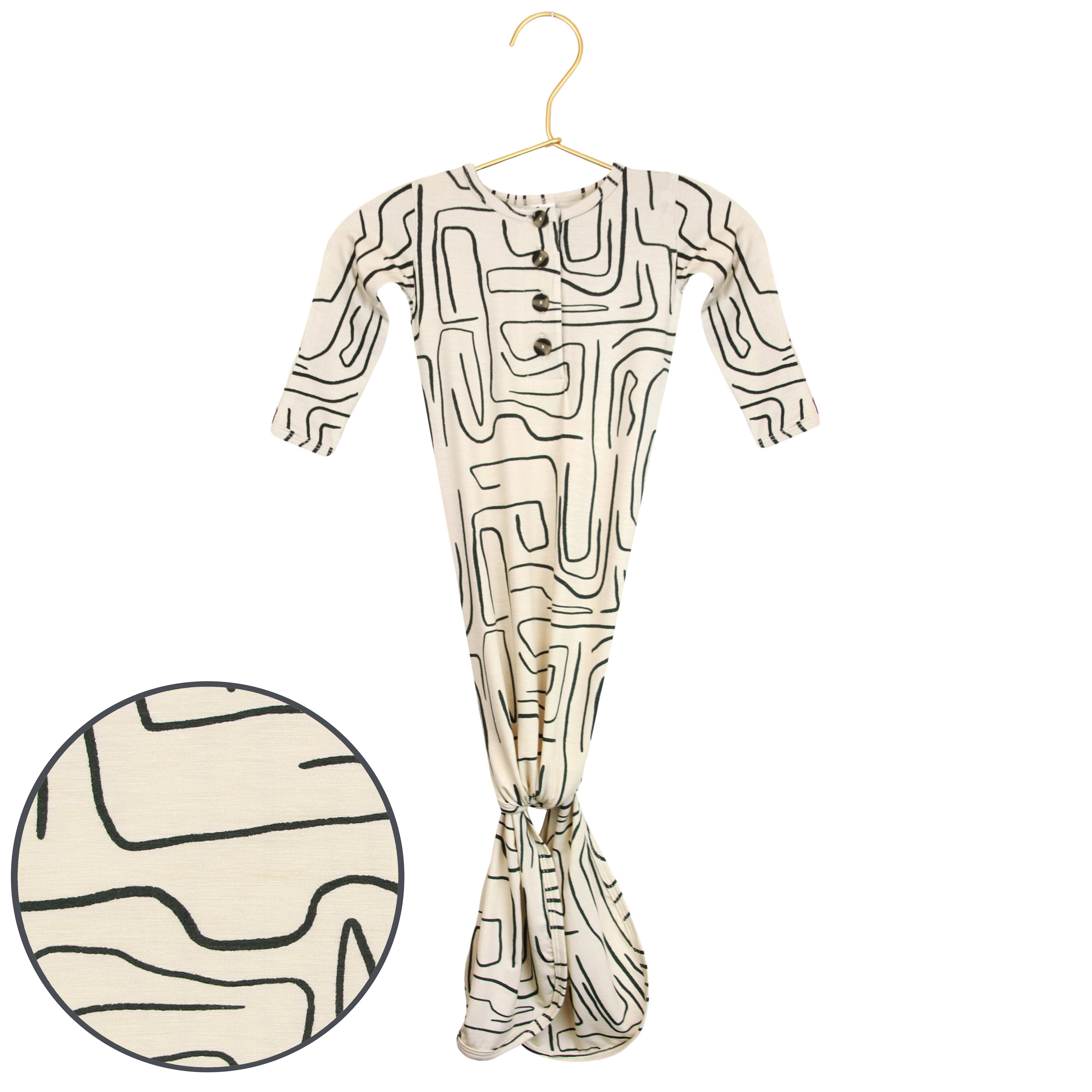 Boy - Knotted Gown