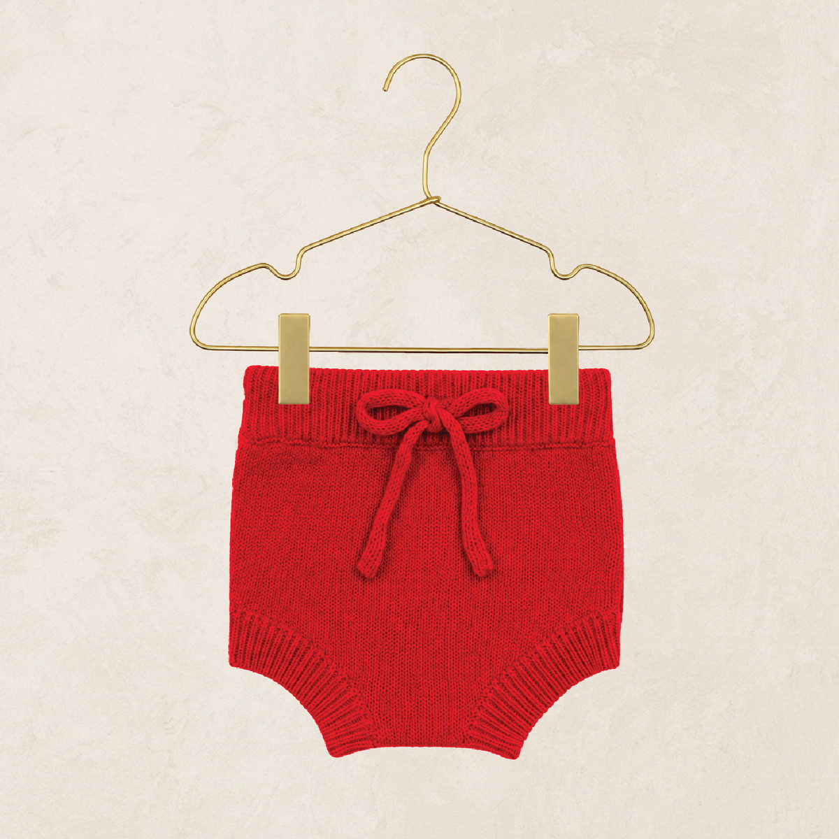 Knit Bummie - Red