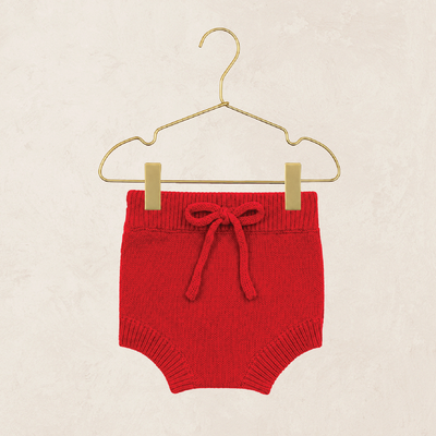 Knit Bummie - Red