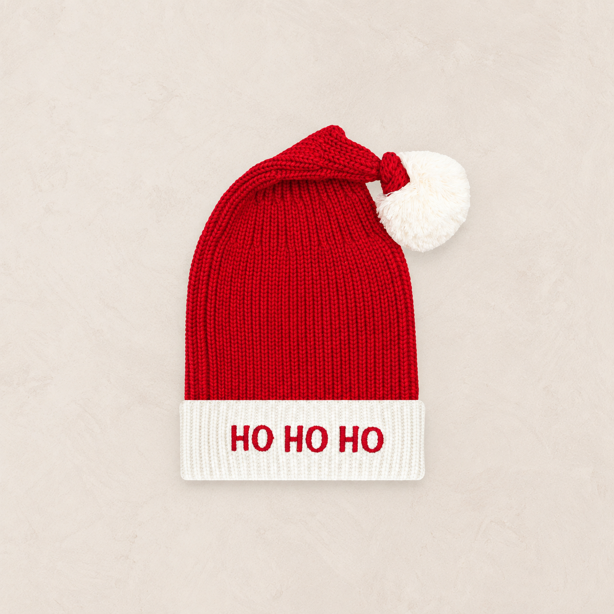 Santa Beanie - "Ho Ho Ho"