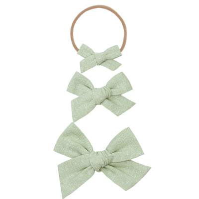 Classic Bow - Sage