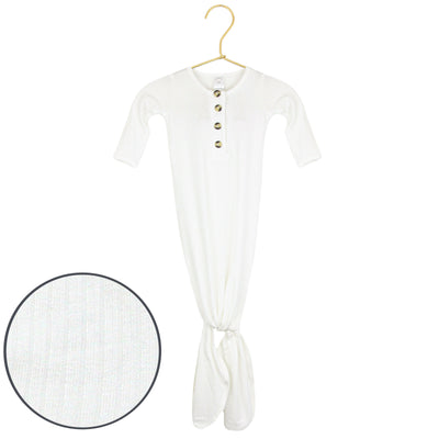 Wren Ribbed Knotted Gown