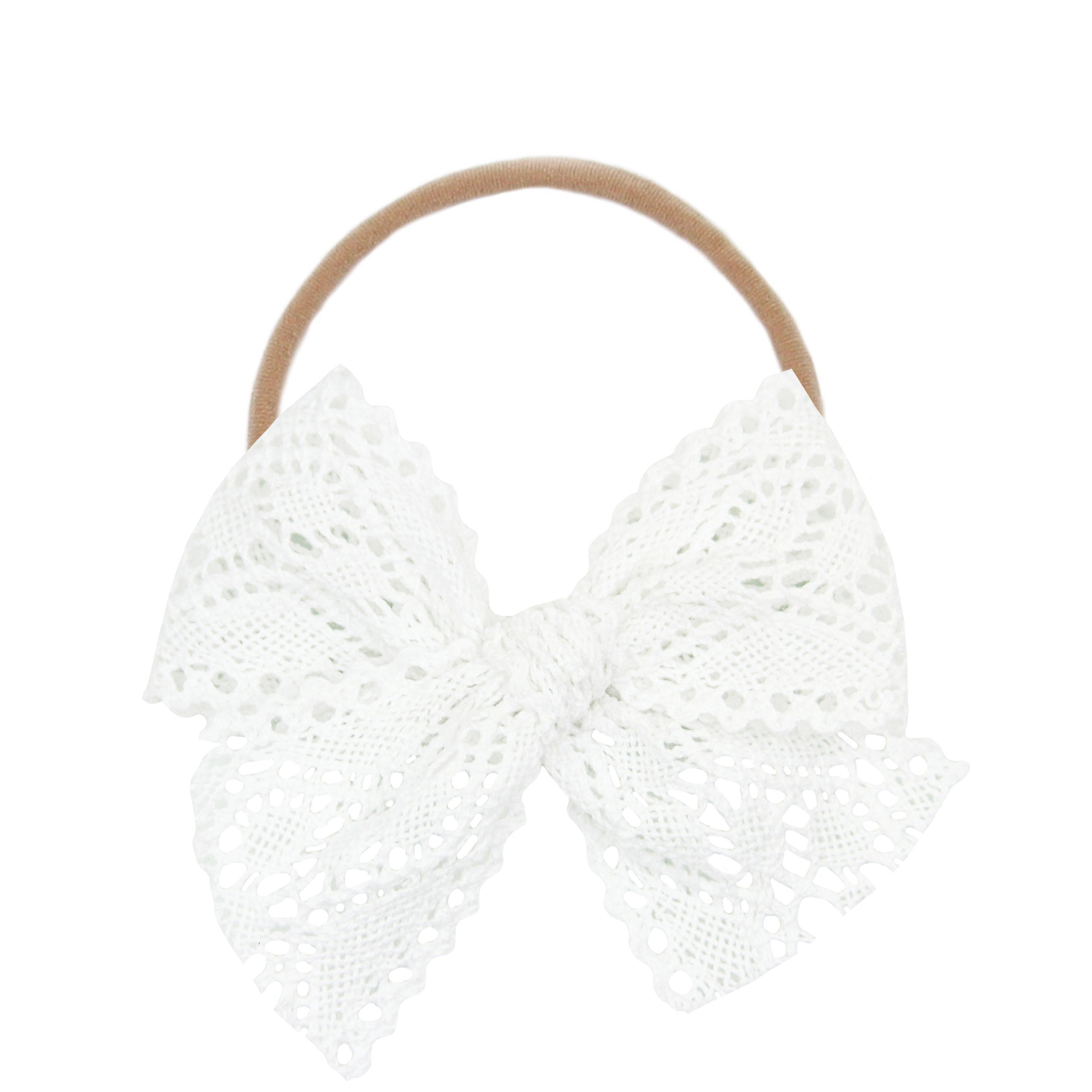Lace Bow - Headband