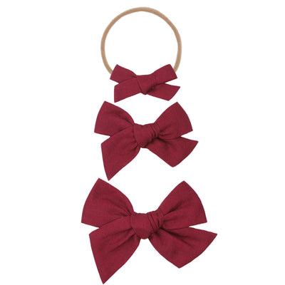 Classic Bow - Wine