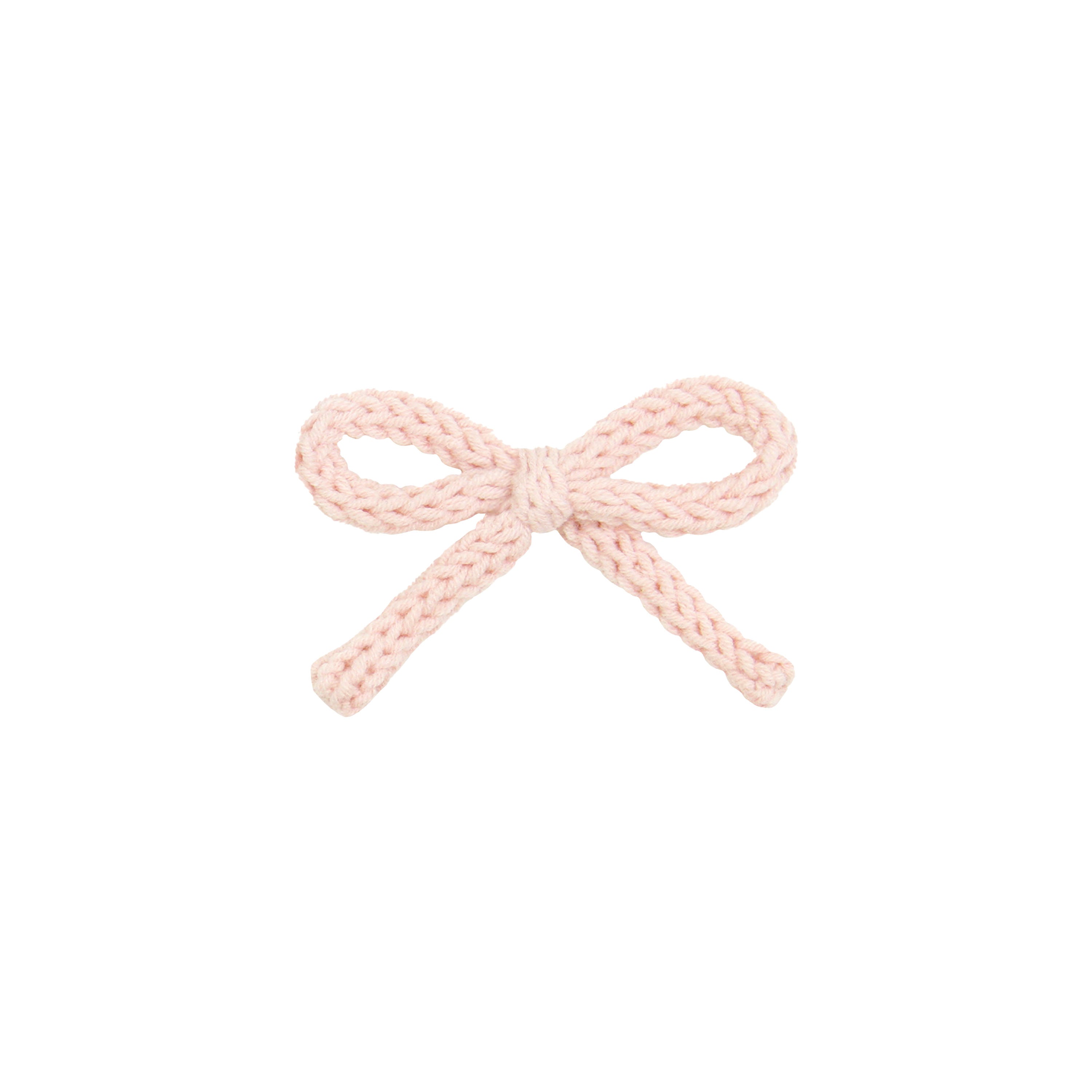 Crochet Bow - Ballet Clip