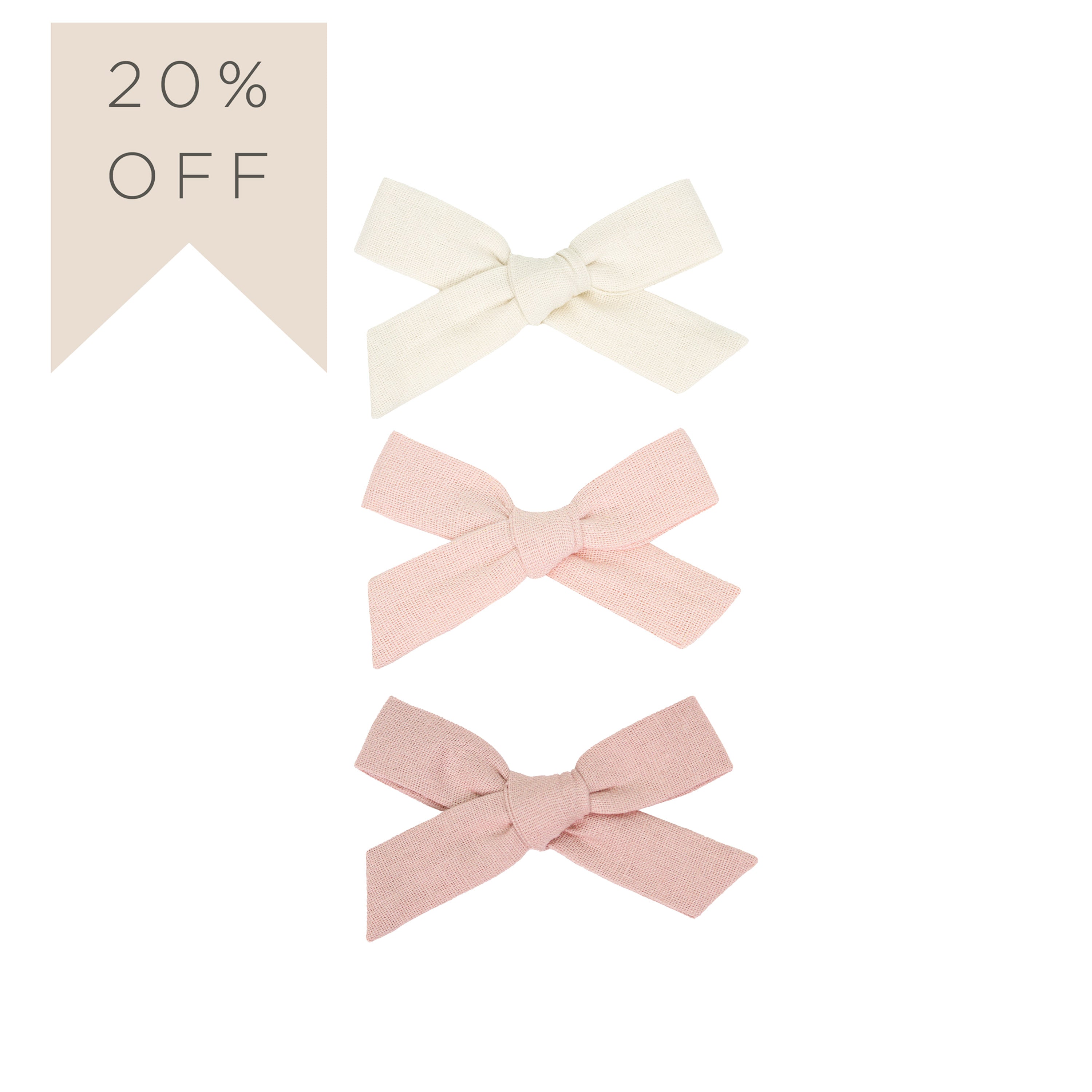 Classic Bow 3 Pack: Ballet Petite