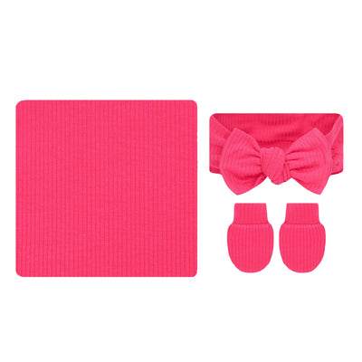 Barbie Ribbed Newborn Headband Bundle