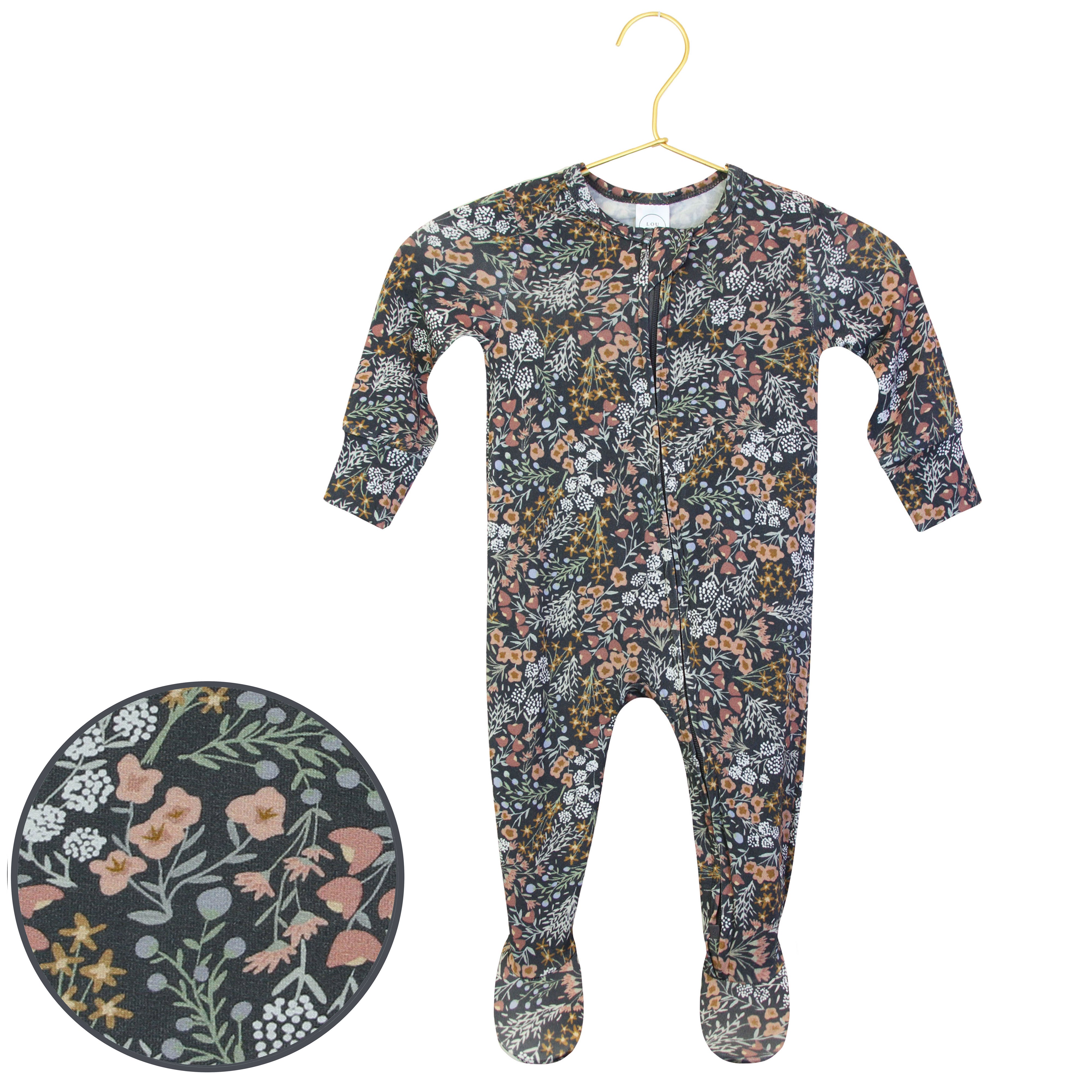 bea zipper footies product image