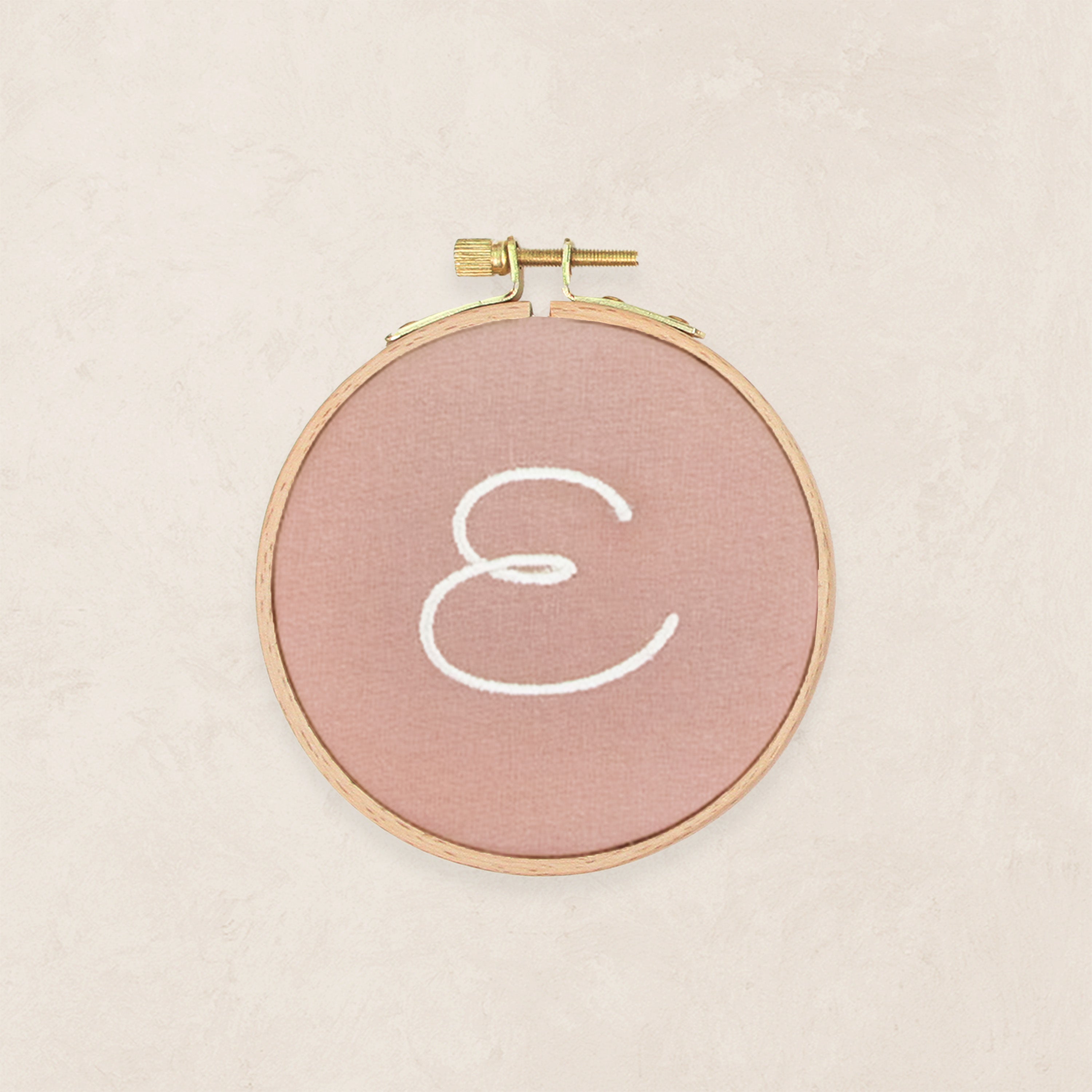 Embroidered Baby Name Announcement Hoop