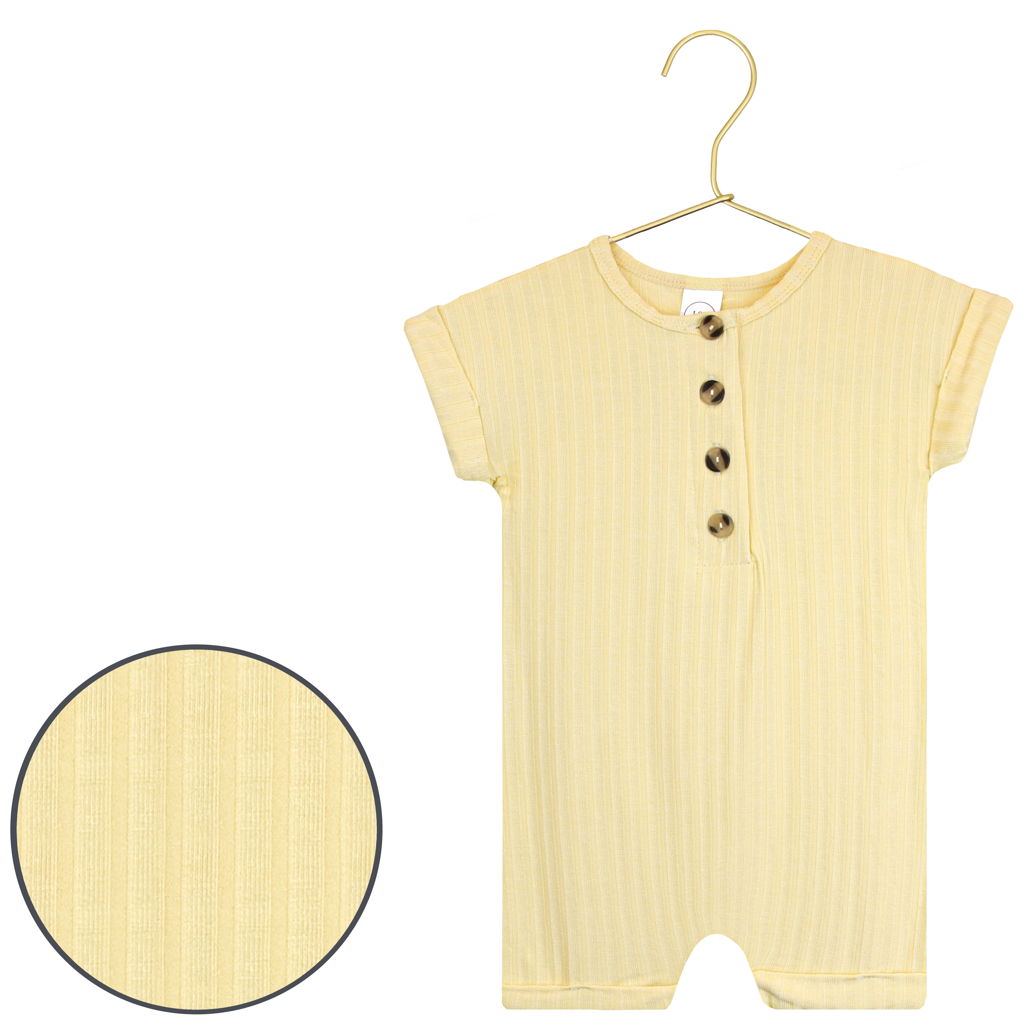 Birdie Ribbed Romper