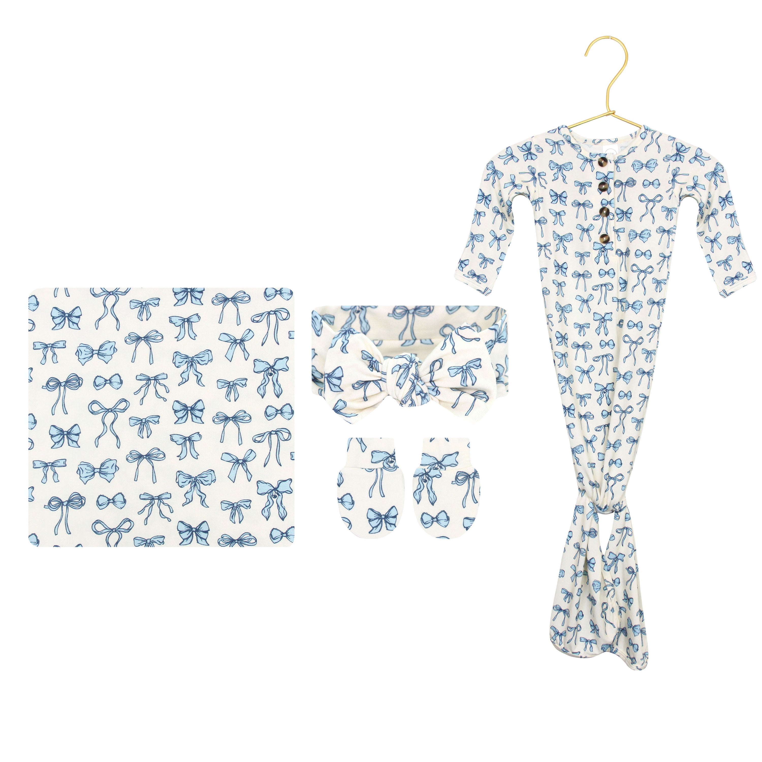 Girl - Headband Bundle + Gown