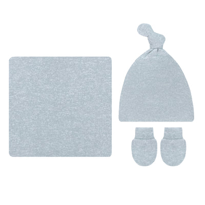 Miller Plush Knit Newborn Hat Bundle