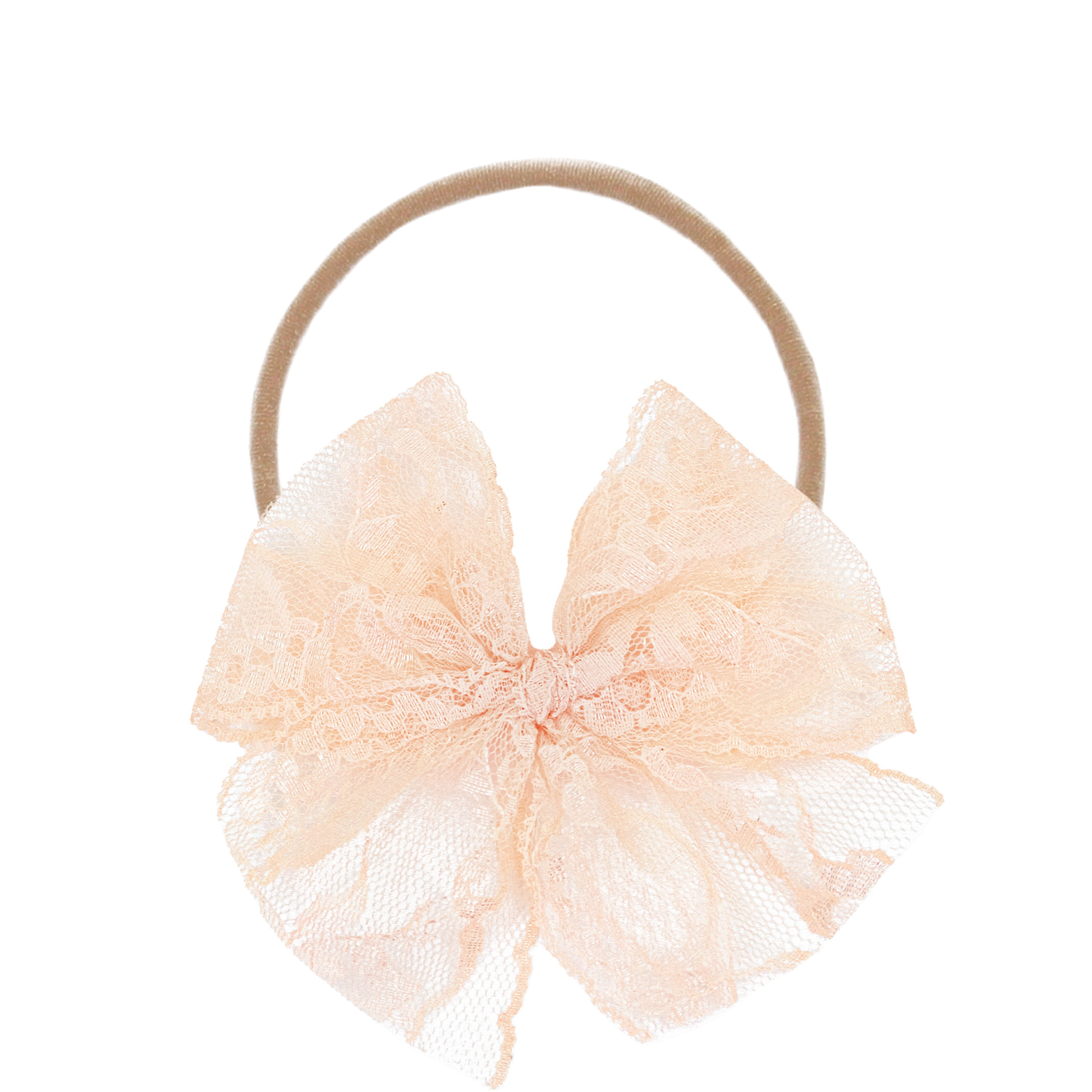 Lace Bow - Headband